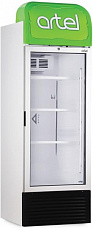 Витринный холодильник Artel "NS-390 SN" white
